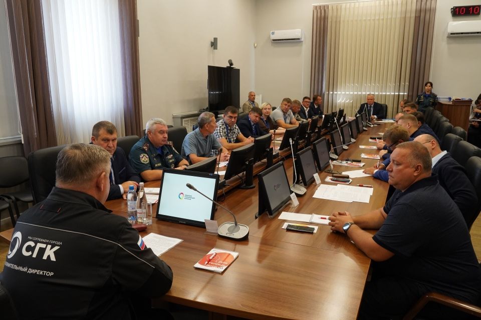 Учебно-методические сборы СГК: защита, спасение, вызовы будущего
