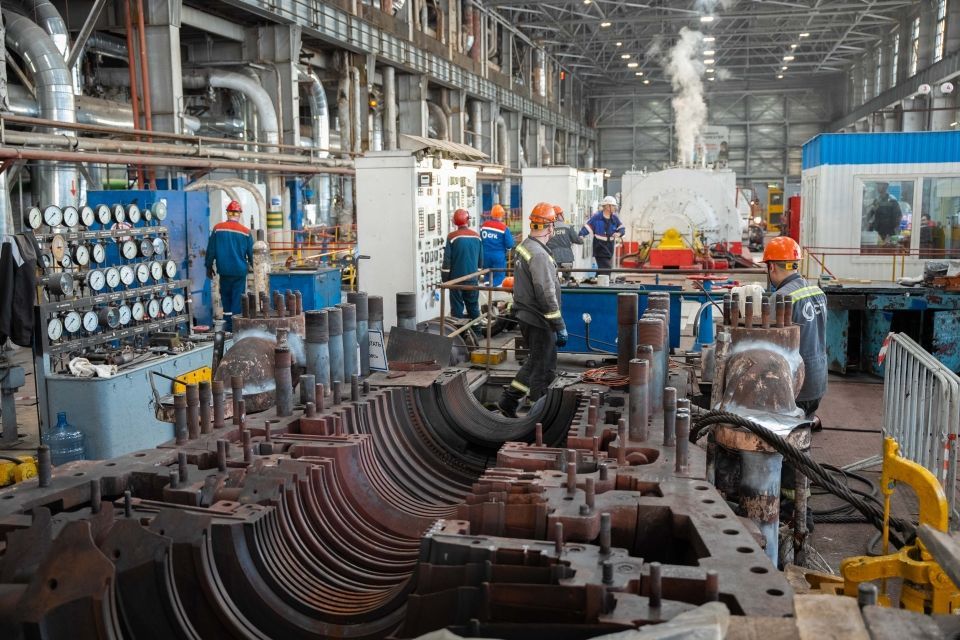 Энергетики приступили к капитальному ремонту турбоагрегата на Новосибирской ТЭЦ-4