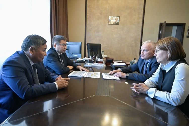 СГК и Глава Тывы обсудили стратегию развития энергетики региона и подготовку к зиме Кызылской ТЭЦ