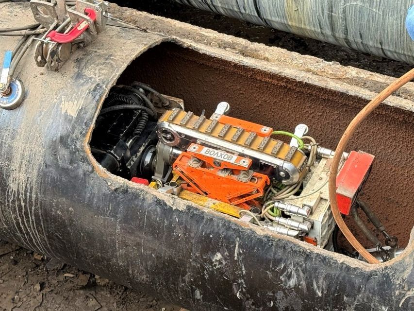 Роботы вернутся в Кемерово в мае: СГК продолжает внутритрубное исследование тепловых сетей