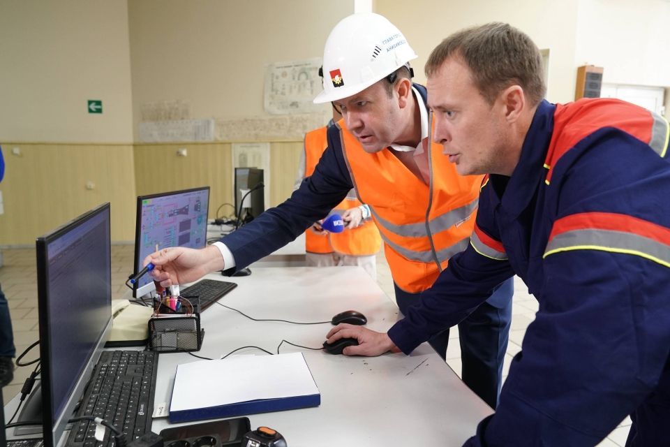 Глава Кемерова Дмитрий Анисимов оценил работу Ново-Кемеровской ТЭЦ в период НМУ 