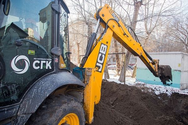 Нас спрашивают: Как зимой ведется благоустройство после устранения дефектов на теплосетях?