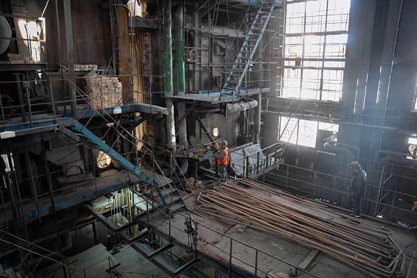22 тонны поверхностей нагрева заменят на котле Новосибирской ТЭЦ-4