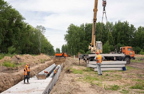 СГК подключает к ТЭЦ новостройки в Приозерном под Новосибирском