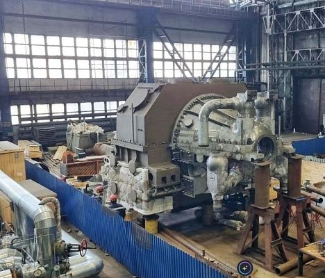 На Абаканскую ТЭЦ доставлено более 90% комплектующих новой турбины